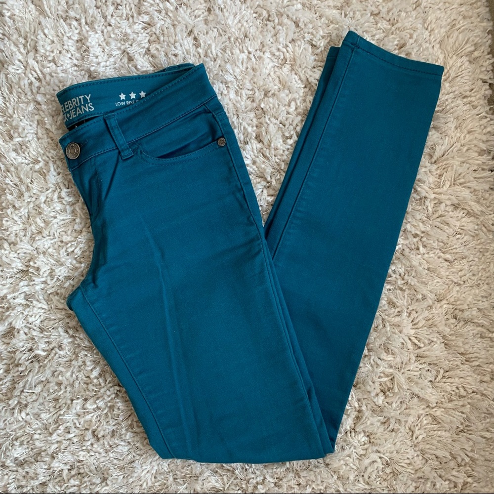 Celebrity Pink blue jeans
